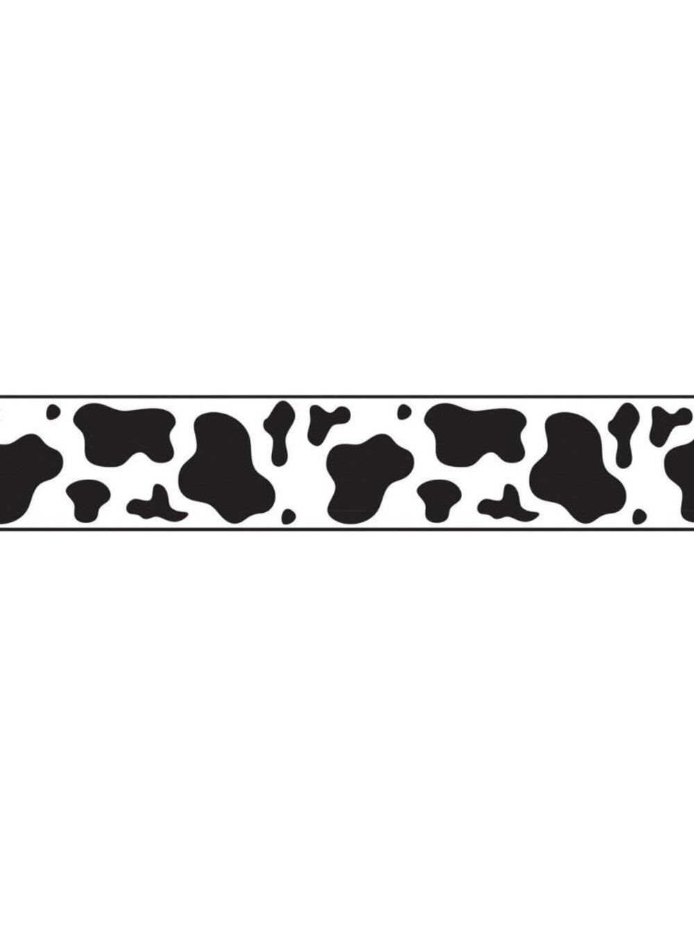 Printed Cow Print Table Runner Party Accessory 1 count 1/Pkg